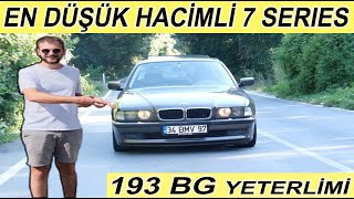 TRde İLK  BMW E38 728İ SHORT  193 BG YETERLİMİ [upl. by Eudo]