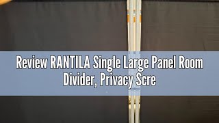 Review RANTILA Single Large Panel Room Divider Privacy Screen for Office Partition Separators Fre [upl. by Gusty]