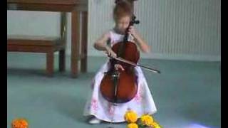 Anneke Van Der Laan plays French Folk Song on Cello [upl. by Ellita750]