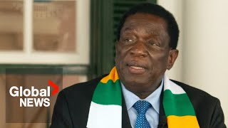 Zimbabwe’s Mnangagwa wins 2nd term opposition party rejects election results [upl. by Greenberg]