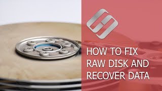 How to Fix a RAW Disk and Recover Data from an HDD with RAW Partitions in 2021💻⚕️🛠️ [upl. by Terra495]