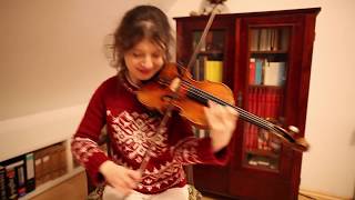 Carol of the Bells  Violin Loop Caroline Adomeit [upl. by Chucho]