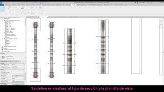 Creación se secciones perpendiculares y paralelas en Revit [upl. by Desdemona598]