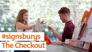 signsburys  The Checkout  Sainsburys [upl. by Pritchett44]