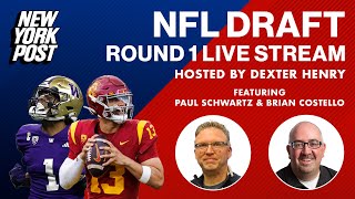 LIVE Jets amp Giants 2024 NFL Draft Round 1 Stream  NY Post Sports [upl. by Judah]