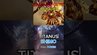 TITANUS SHIMO FULL POWER VS TITAN DRILLMAN AND CLOCKMAN UPGRADED DOMStudio godzilla versus [upl. by Nonnac153]