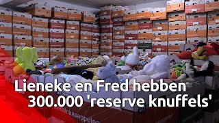 Vlijmens echtpaar heeft 300000 reserveknuffels voor kinderen én ouders [upl. by Dunlavy587]