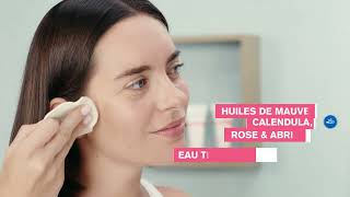 Uriage Roséliane Fluide DermoNettoyant Peaux Sensibles Sujettes Aux Rougeurs  Publicité téléTV [upl. by Aracaj266]