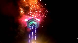 2015 New Years Eve Fireworks Gatlinburg [upl. by Ulda]