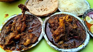 Champaran Mutton aur Chicken  Ahuna Bihari Mutton  Handi Chicken aur Sabut Lassan  Rice Harimirch [upl. by Silverman496]