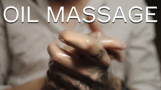 ASMR  Sleepy Hot Oil Massage Because You Work Hard [upl. by Stark]