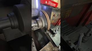 Disc brake facing on lathe machine  disc brake refacing  brake repairing [upl. by Charleton]