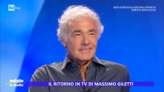 Massimo Giletti torna in tv  Estate in diretta 17062024 [upl. by Ziza764]