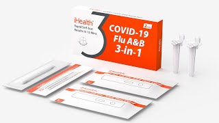 How to use the iHealth COVID19Flu AampB Rapid Test [upl. by Lenox792]