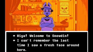 Undertale  Episode 10 Welcome to Snowdin [upl. by Enaxor]