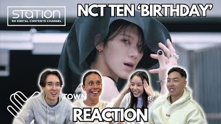 WOW 😍  STATION  NCT LAB TEN 텐 Birthday MV REACTION [upl. by Hartill418]