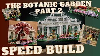 Lego 21353 The Botanical Garden part 2 [upl. by Odeen]