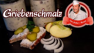 Griebenschmalz aus Flomen selber machen  Opa Jochens Rezept [upl. by Kellen]