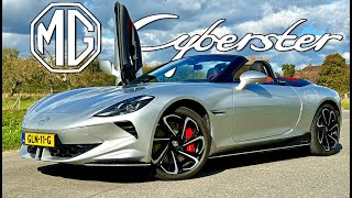 MG Cyberster GT  REVIEW on AUTOBAHN [upl. by Persons]