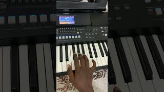 Ela Esta Mudada  Brazilian song piano … yamahapsrsx600 yamahapsrsx700 [upl. by Martinic]