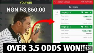 how to get sure odds in sportybet watch out dont skip it [upl. by Yttisahc876]