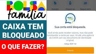 CAIXA TEM SUA CONTA ESTÁ BLOQUEADA  VOCÊ NÃO PODE MOVIMENTAR A CONTA O QUE FAZER [upl. by Malcolm]