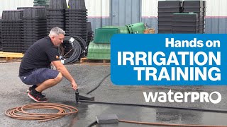 Waterpro Irrigation Training  Hands on Session [upl. by Abagail]