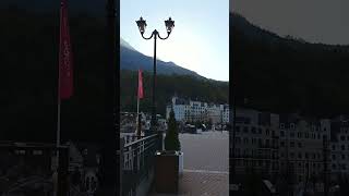 Sochi Krasnaya Polyana Rosa Khutor Travel shorts [upl. by Aruasor]