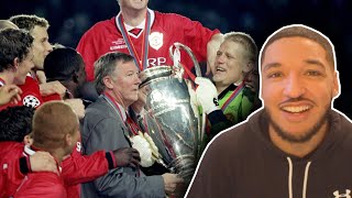 American FIRST REACTION to Manchester United 1999 TREBLE Greatest English Team EVER [upl. by Gerhardt]