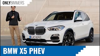 2021 BMW X5 45e PHEV US Spec Urban  City EV Range Test [upl. by Yajiv]