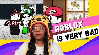 ROBLOX is BAD  scribblejuice  AyChristene Reacts [upl. by Britteny652]