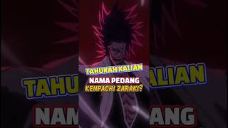 RAHASIA DIBALIK ZANPAKUTO KENPACHI ZARAKI bleach [upl. by Nalani99]