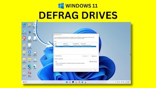 Hard Drive Defragmentation on Windows 11  Defrag Hard Disk [upl. by Yellek723]