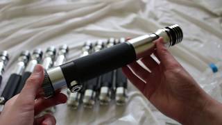 MASSIVE Sabertrio Arclyte Stunt Saber Unboxing 10 Lightsabers Total [upl. by Surbeck]