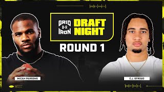 2024 NFL DRAFT LIVE WITH MICAH PARSONS CJ STROUD 🔥 [upl. by Cecilla]