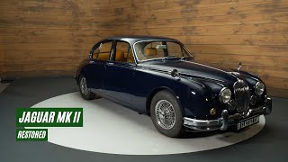 Jaguar MK2 Automatic  Restored  History Known  1962 VIDEO wwwERclassicscom [upl. by Nrubloc]