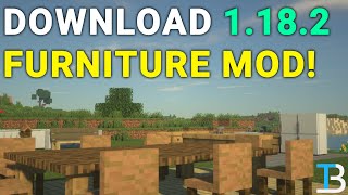 How To Get MrCrayFish’s Furniture Mod in Minecraft 1182 [upl. by Ahterod]