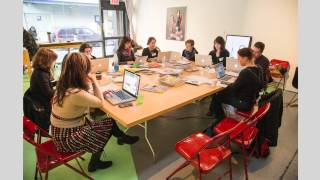 Wikipedia editathon Art amp feminism 2014 Chicago USA [upl. by Grizelda]