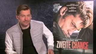 Nikolaj CosterWaldau Interview SECOND CHANCE  GAME OF THRONES  speaks german  spricht deutsch [upl. by Onabru299]