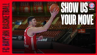 Show us your Move mit Danko Brankovic  FC Bayern Basketball [upl. by Sudnak]