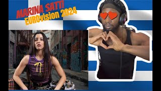 Marina Satti  ZARI  Greece 🇬🇷  Official Music Video  Eurovision 2024 REACTION INCREDIBLE❤️ [upl. by Ahsinad]