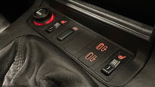 BMW E36 OEM USBC install [upl. by Nordek]