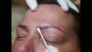 Microblading wenkbrauwen [upl. by Elfont543]