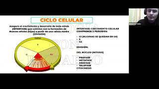 BIOLOGIA CLASE 06  CICLO CELULAR GENIOS [upl. by Lettig323]