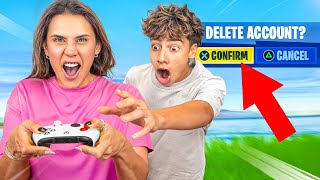 My Mom CONTROLS my Fortnite Game 😡 [upl. by Kati]