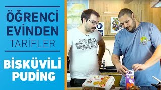 Öğrenci Evinden Tarifler Bisküvili Puding [upl. by Clim]