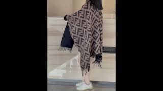 Fendi Wraps fashionscarf [upl. by Etteval]