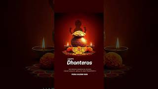 Happy Dhanteras Wishes Status  Dhanteras WhatsApp Status  धनतेरस स्टेटस  Dhanteras 2024 Status [upl. by Lacie636]