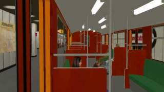 UBahn Berlin in Trainz 2006BVG D57 Updates Part 1 [upl. by Llehsem]