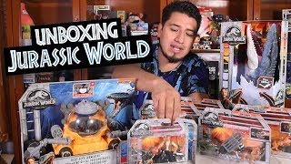 Unboxing Jurásico Jurassic World [upl. by Eiltan]